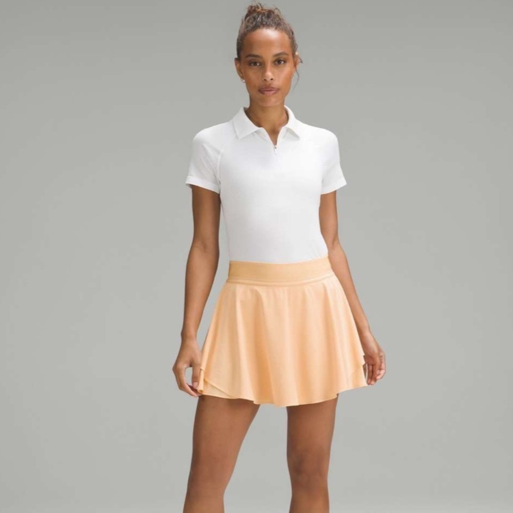 Lululemon Court Rival High-Rise Skirt *Long Size 0 in Summer Glow